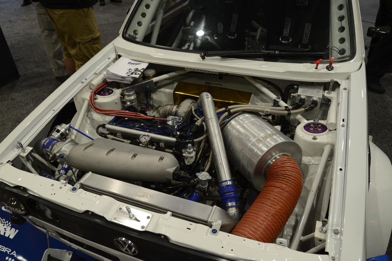 Illustration for article titled This Boosted MK1 Golf Screams For A Rapid Hillclimb